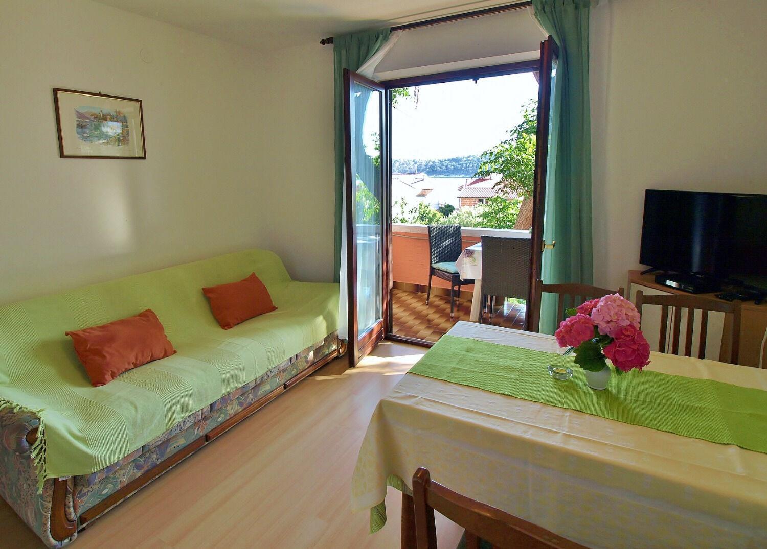 Apartments Zdenka - Garden Terrace Barbat na Rabu Kültér fotó